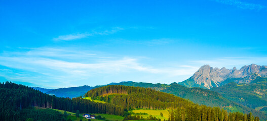 Naklejka na ściany i meble Austrian Alps