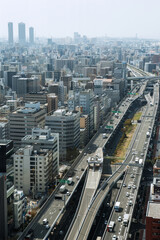 Fototapeta na wymiar 大阪市西区の風景