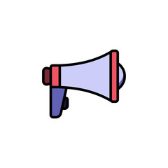 speaking trumpet icon vector design templates