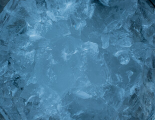 Fototapeta premium ice background, cold water, abstract