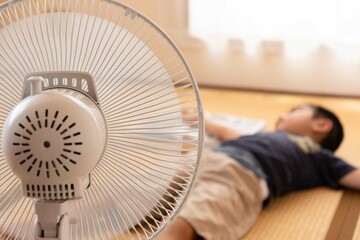 夏休みのお昼寝