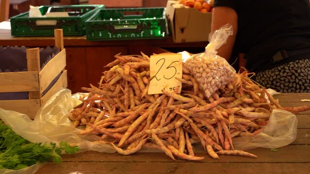 Fruit and vegetables market in Croatia