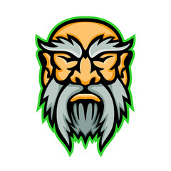 Obraz premium Cronus Greek God Mascot
