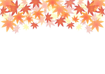 紅葉　背景　フレーム　秋