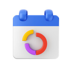 Calendar event date day 3d icon illustration