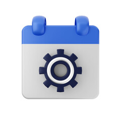 Obraz premium Calendar event date day 3d icon illustration