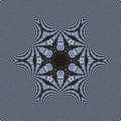 pattern with snowflakes