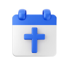 Obraz premium Calendar event date day 3d icon illustration