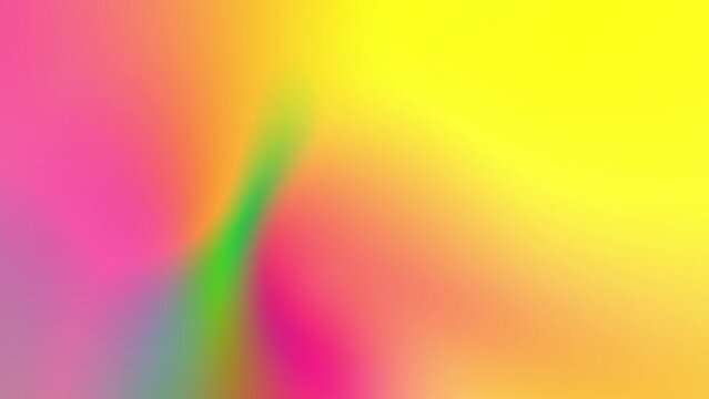 Soft liquid Psychedelic holographic rapunzel Color iridescent. Colorful gradient animation fluid. Modern Dynamic light vivid trendy color. Moving abstract blurred motion. Multicolor smooth transition
