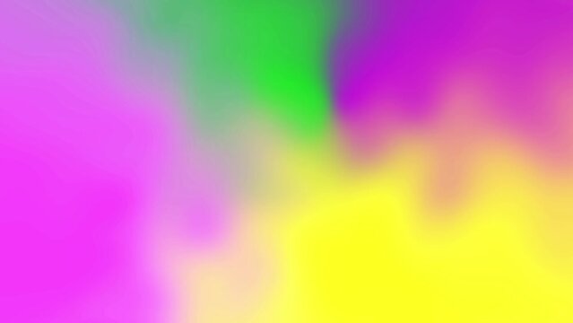 Soft liquid Psychedelic holographic rapunzel Color iridescent. Colorful gradient animation fluid. Modern Dynamic light vivid trendy color. Moving abstract blurred motion. Multicolor smooth transition