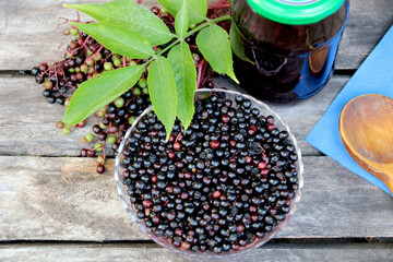 holunder marmelade beeren