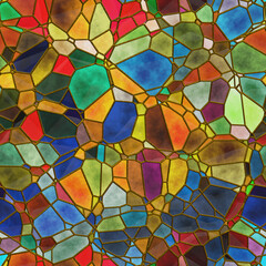 Multicolored Glass