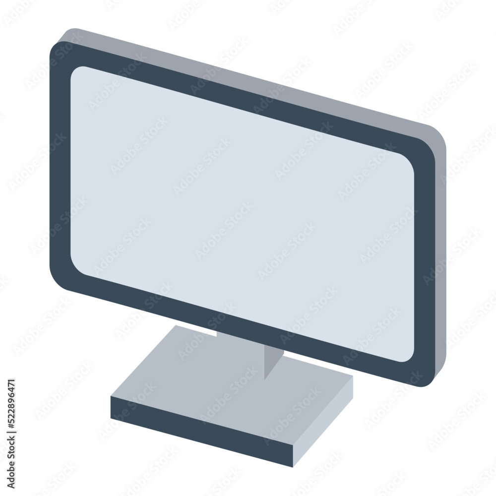 Poster desktop computer tech