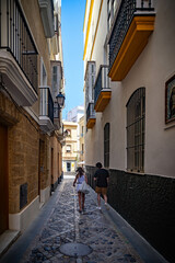 ciudad costera blanca española e historica de Cadiz