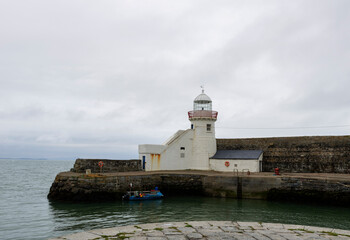 Fototapeta premium Balbriggan lighthouse, Balbriggan, Ireland