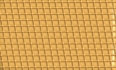 waffle ice cream cone dessert texture pattern crispy, 3D illustrations