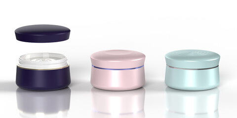 化粧品　ジャー