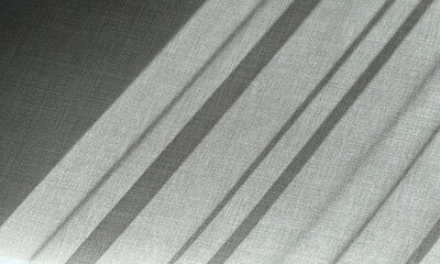 Shadow on sofa., Black and white abstract background., Texture of gray fabric for background