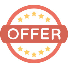 Offer Flat Icon 