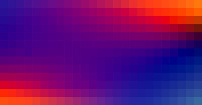 Vector pixel rainbow background. Design for poster, flyer, cover, brochure, web