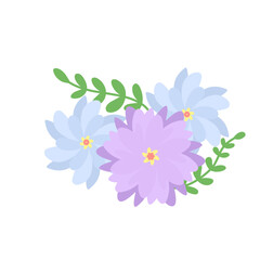 Fototapeta premium Flowers wreath