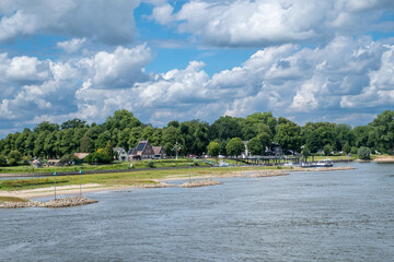 IJssel bij Deventer, Overijssel province, \\ Gelderland province, The Netherlands 