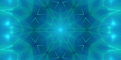 Grafisches Fraktal Element für digitale Hintergründe und Design