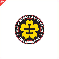 Emblem, symbol martial arts. SHIDOKAN KARATE-DO