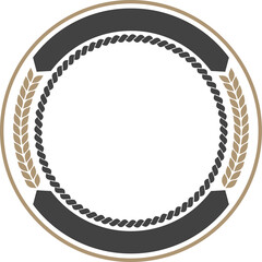 Vintage Retro Logo isolated on transparent background