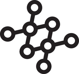 Modern Shape isolated on transparent background