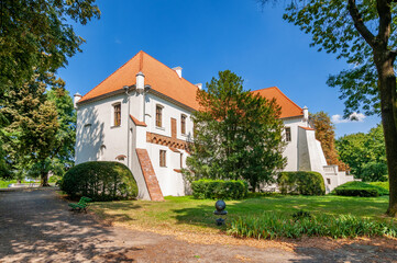 Fototapeta na wymiar Castle in Szamotuły, Greater Poland Voivodeship