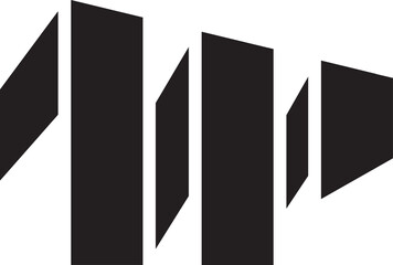 Modern Shape isolated on transparent background