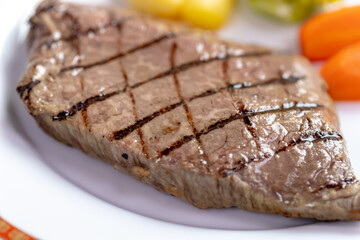 牛ロースのステーキ