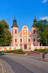 Fototapeta na wymiar Sanctuary of the Queen of Families, Lubasz, Greater Poland Voivodeship, Poland