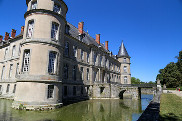 Le château d’Haroué aussi appelé château des Beauvau-Craon, dans le village d’Haroué, en...