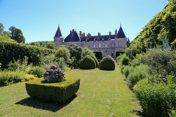 Le château d’Haroué aussi appelé château des Beauvau-Craon, dans le village d’Haroué, en...