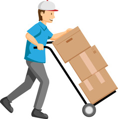 What you want, or what you want to eat, can be ordered and delivered to your home with various transportation.