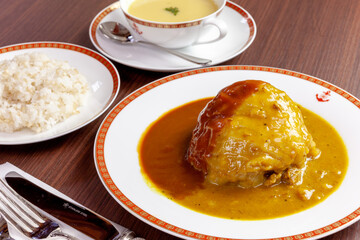 ロールキャベツ定食