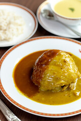 ロールキャベツ定食