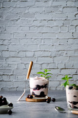 Lassi is a popular traditional dahi, yogurt based cold drink in India. Lassi consists of yogurt, water, spices and sometimes fruit and ice