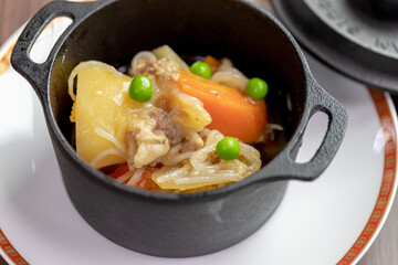 郷土料理の肉じゃが