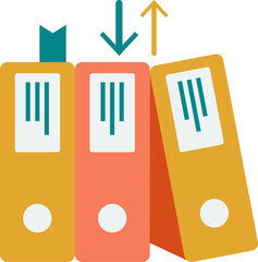 Business icon isolated on transparent background