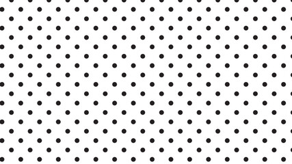 halftone dots background,monochrome black and white polka dots pattern background vector