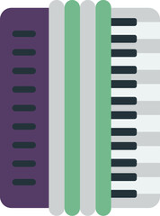 Obraz premium Music icon isolated on transparent background