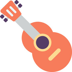 Music icon isolated on transparent background