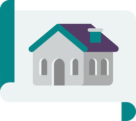 Construction icon isolated on transparent background