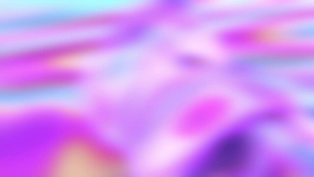 Colorful gradient render Moving abstract blurred background. Abstract backgrounds amazing view colorful texture style art slow motion movement amazing pink texture. Video animation