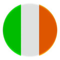 3D Flag of Ireland on avatar circle.