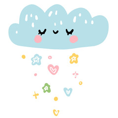 raining cloud