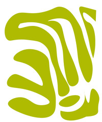 Abstract Organic Shapes Background